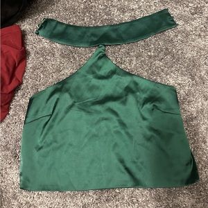 Edikted Dark Green Top - never worn